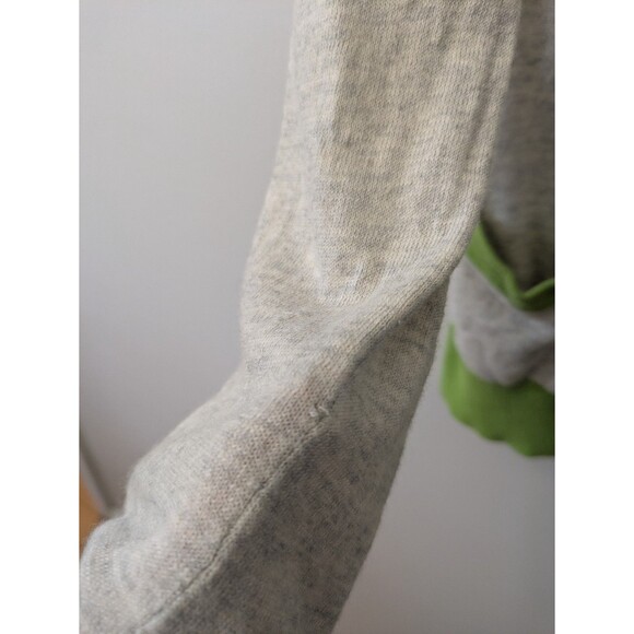 THEORY Cotton Cashmere Blend Cardigan Sweater Button V-neck Lightweight Medium - Picture 3 of 12